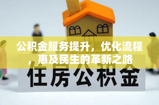 萨迦公积金服务提升，优化流程，惠及民生的革新之路