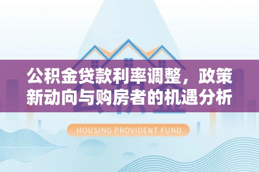 萨迦公积金贷款利率调整，政策新动向与购房者的机遇分析